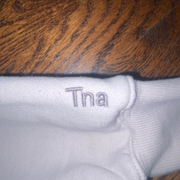 TNA off-white (pinkish) zip up - Picture 3 of 4